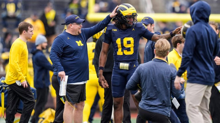 Jon Gruden Saw Michigan Football Practice: Bryce Underwood